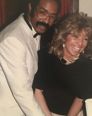 Dennis Graham with his ex-wife, Sandi Graham